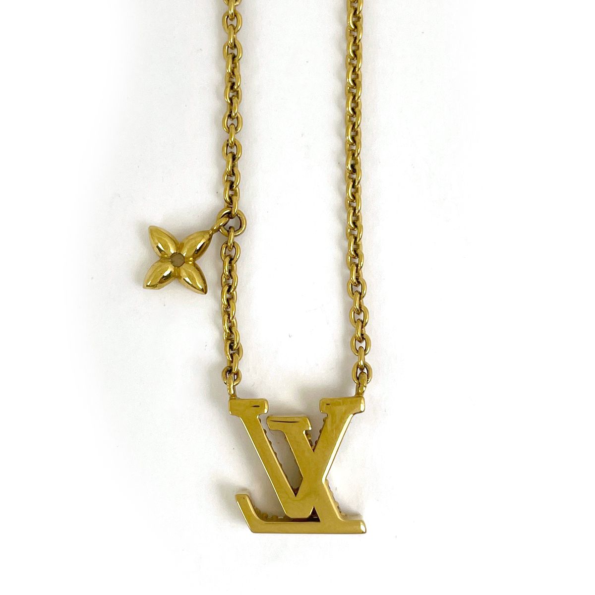 Louis Vuitton Necklace LV Iconic Rhinestone Gold — view 2