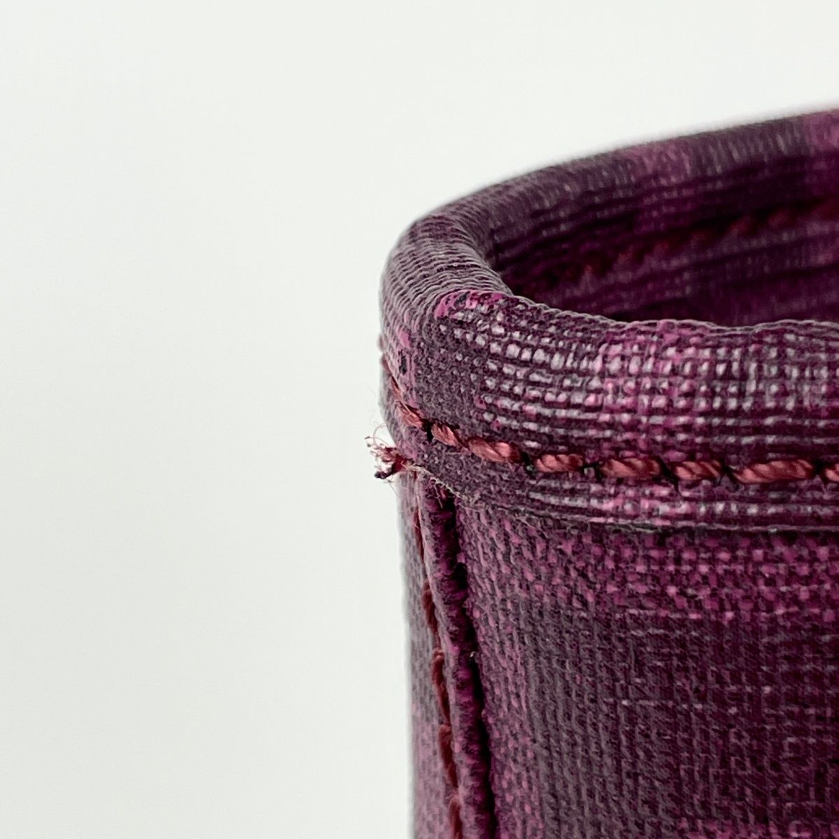 Fendi Zucca Pattern Tote Shoulder Bag Purple White — view 5