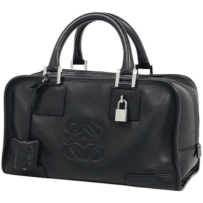 Loewe Amazona 28 Anagram Handbag Leather Black