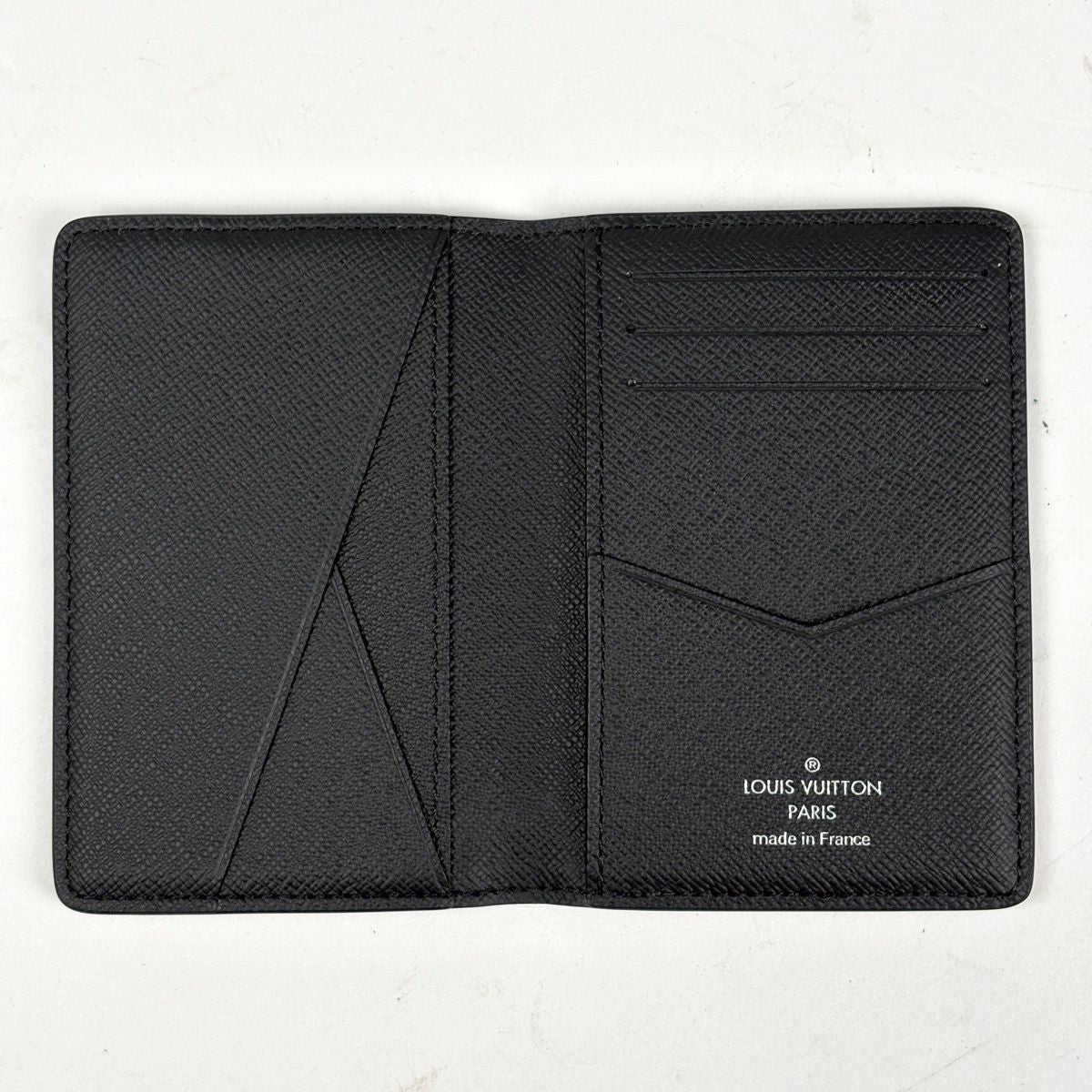 Louis Vuitton Organizer de Poche Card Case Monogram Eclipse Noir — view 5