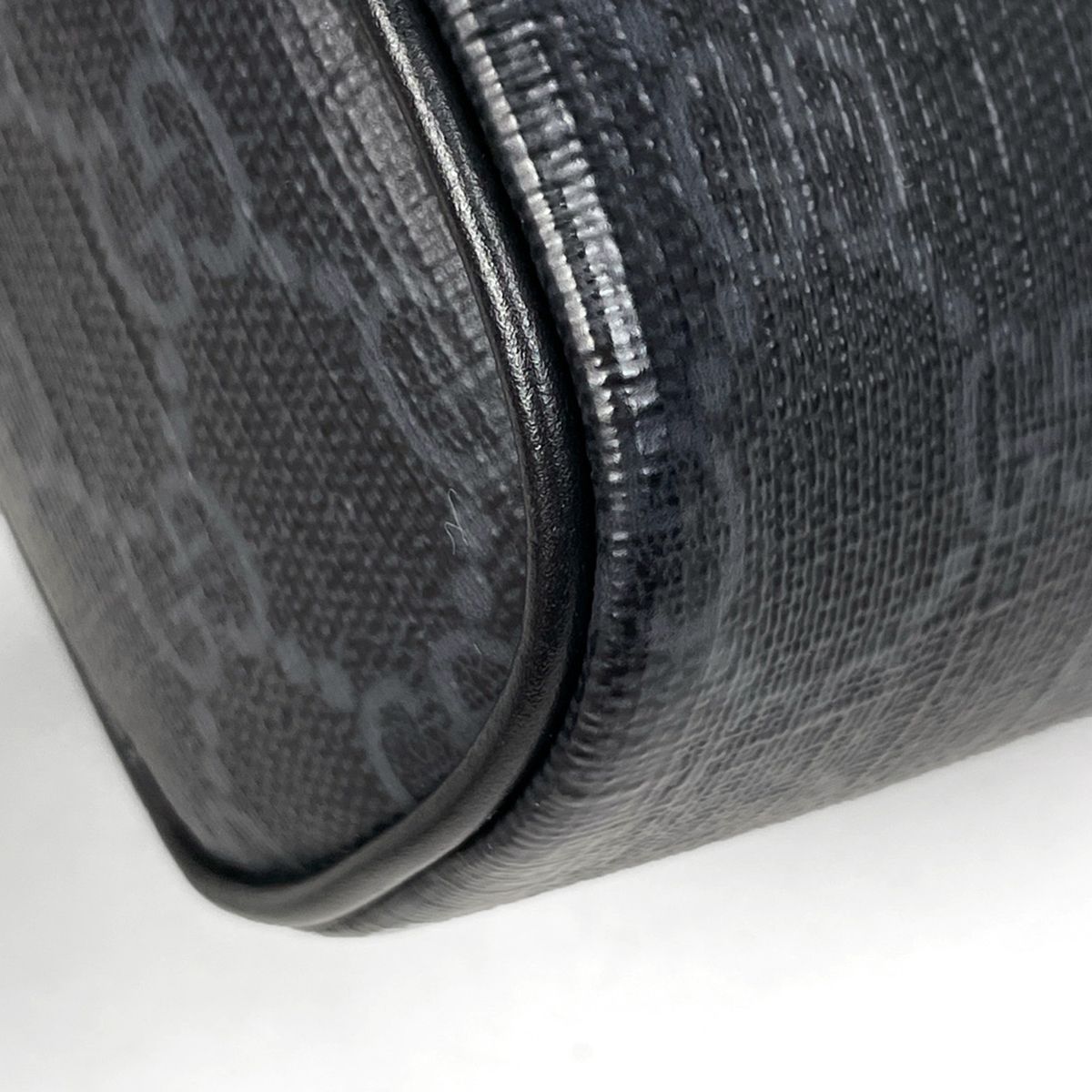 Gucci GG Pattern Shoulder Bag Sherry Line Web Black — view 3