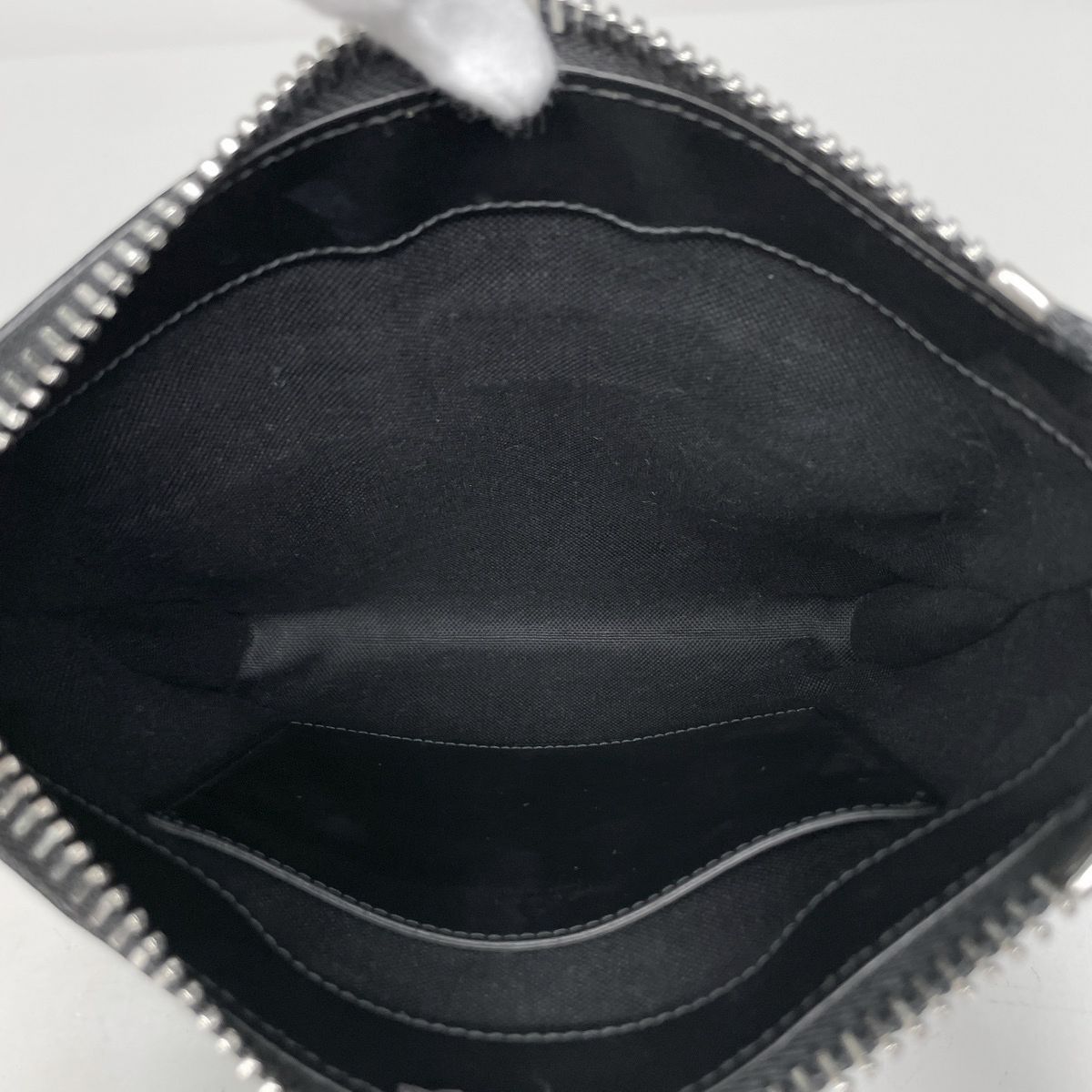 Gucci Small Messenger Bag Sherry Line Web GG Supreme Black — view 7