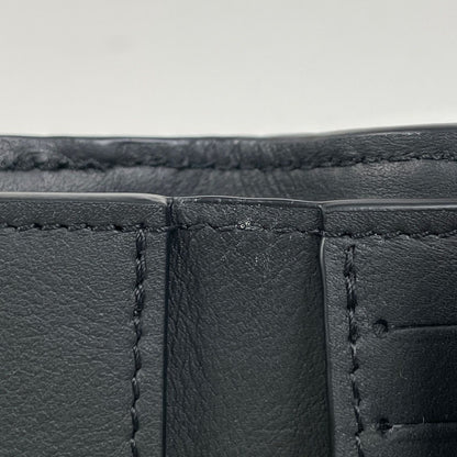 Louis Vuitton Victor Wallet Monogram Shadow Trifold Leather Noir — view 4
