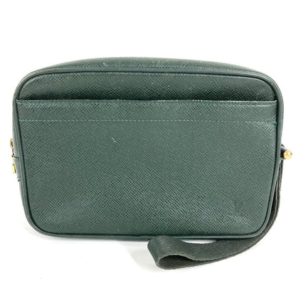 Louis Vuitton Pouch Karga Second Taiga Leather Epi Sea Green