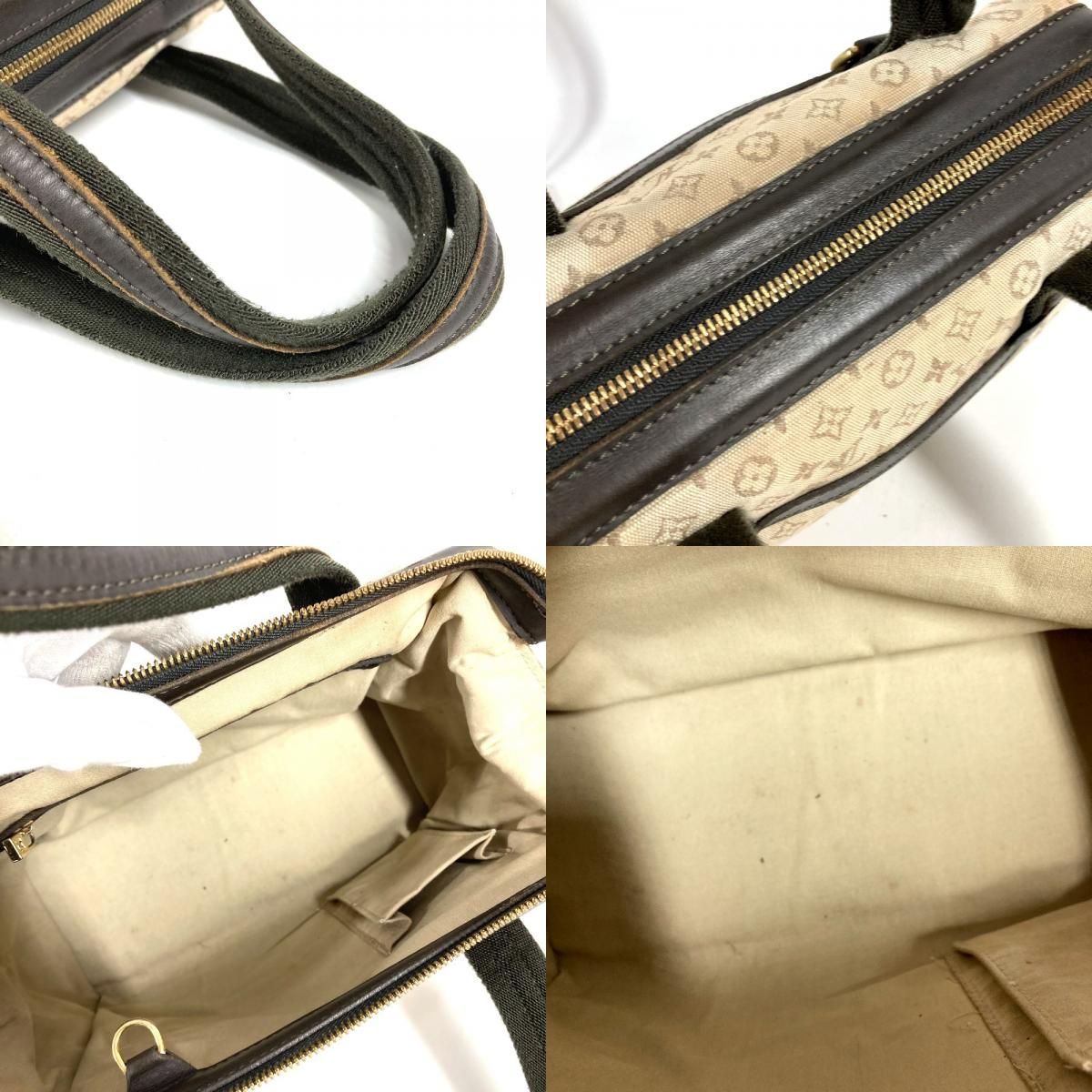 Louis Vuitton Handbag Josephine PM Monogram Mini Canvas Khaki — view 8