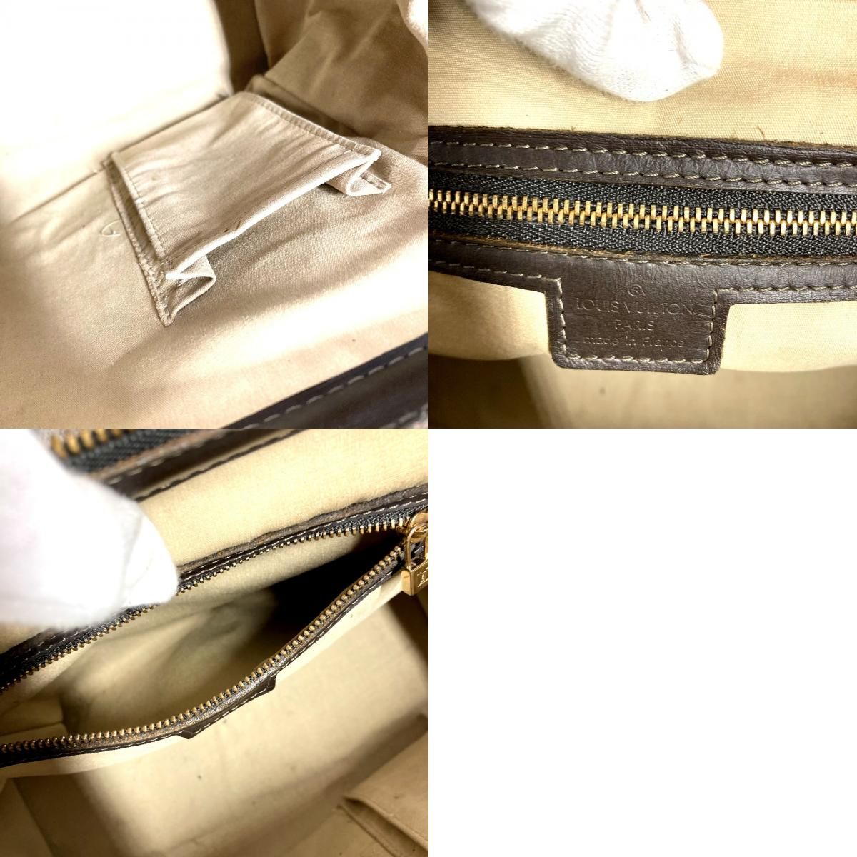 Louis Vuitton Handbag Josephine PM Monogram Mini Canvas Khaki — view 9