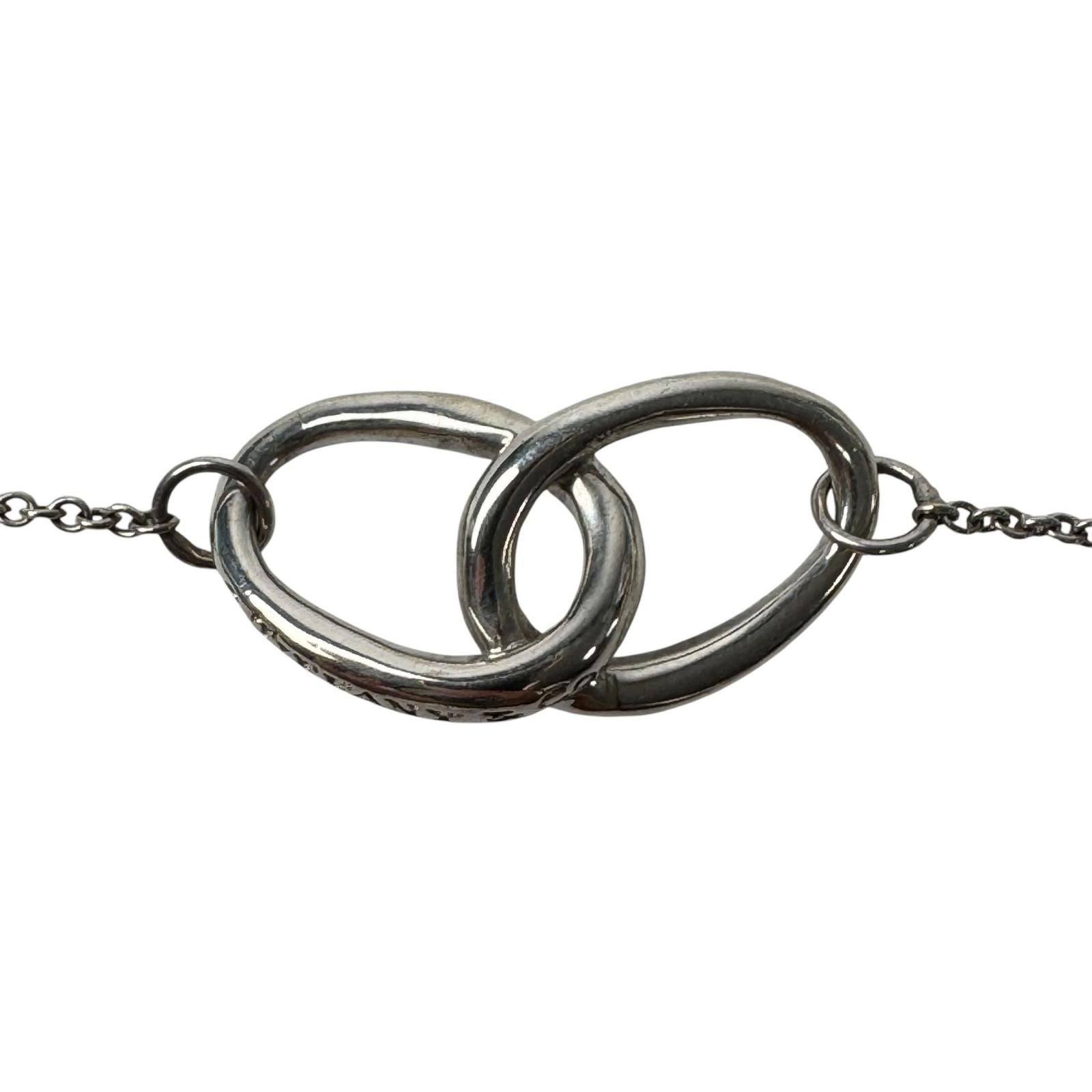 Tiffany & Co Double le Plage Necklace 925 Sterling Silver — view 4