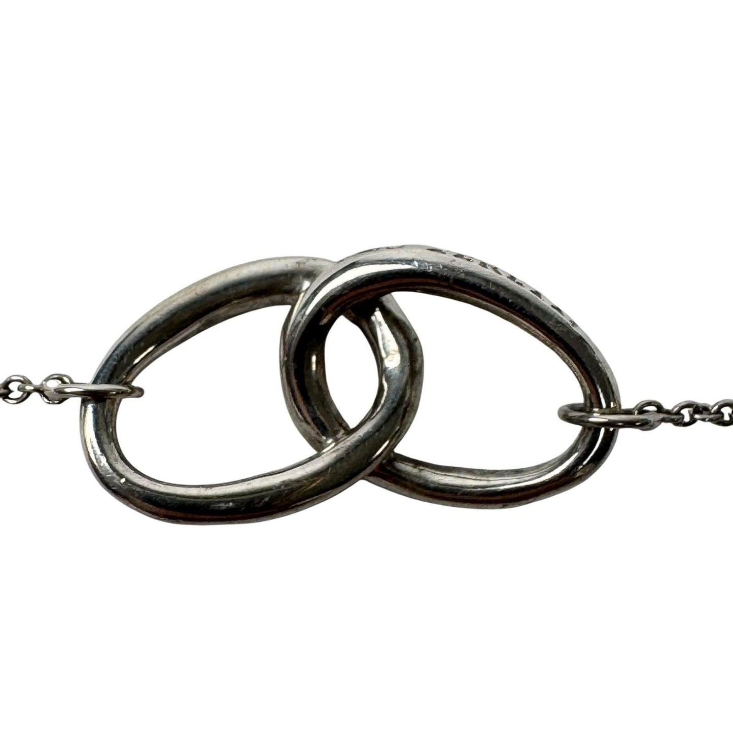 Tiffany & Co Double le Plage Necklace 925 Sterling Silver — view 5
