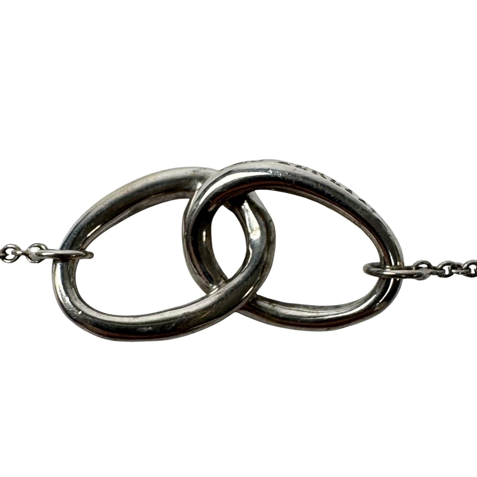 Tiffany & Co Double le Plage Necklace 925 Sterling Silver — view 5