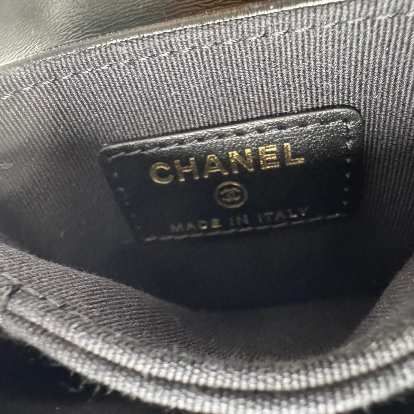 Chanel Bag Charm Quilted CC Logo Case — view 9