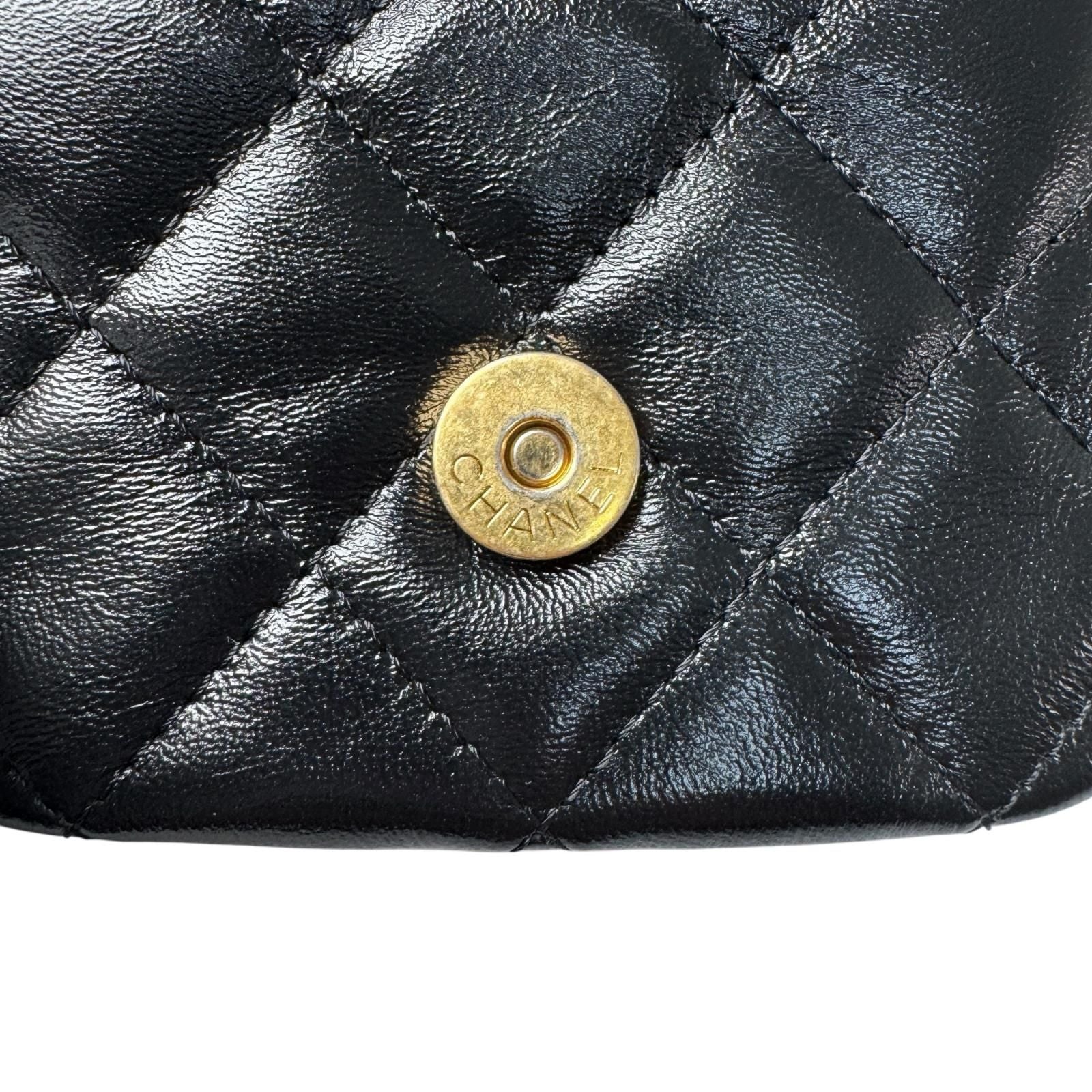 Chanel Bag Charm Quilted CC Logo Case — view 7