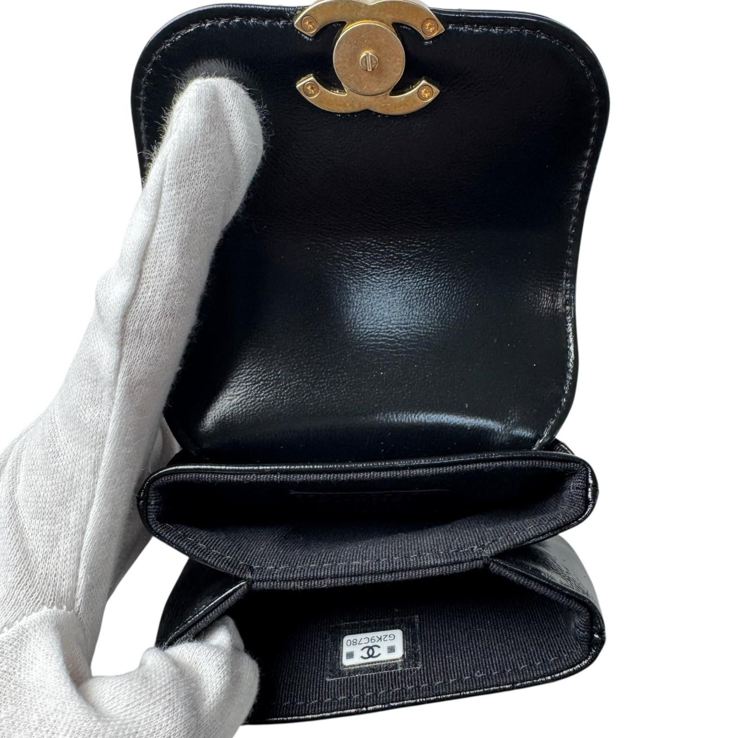 Chanel Bag Charm Quilted CC Logo Case — view 6