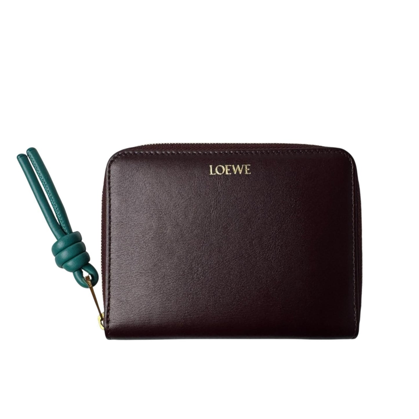 Loewe Knot Compact Zip Around Wallet