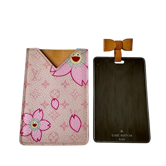 Louis Vuitton Etui Milois Lumira Monogram Cherry Blossom Takashi Murakami