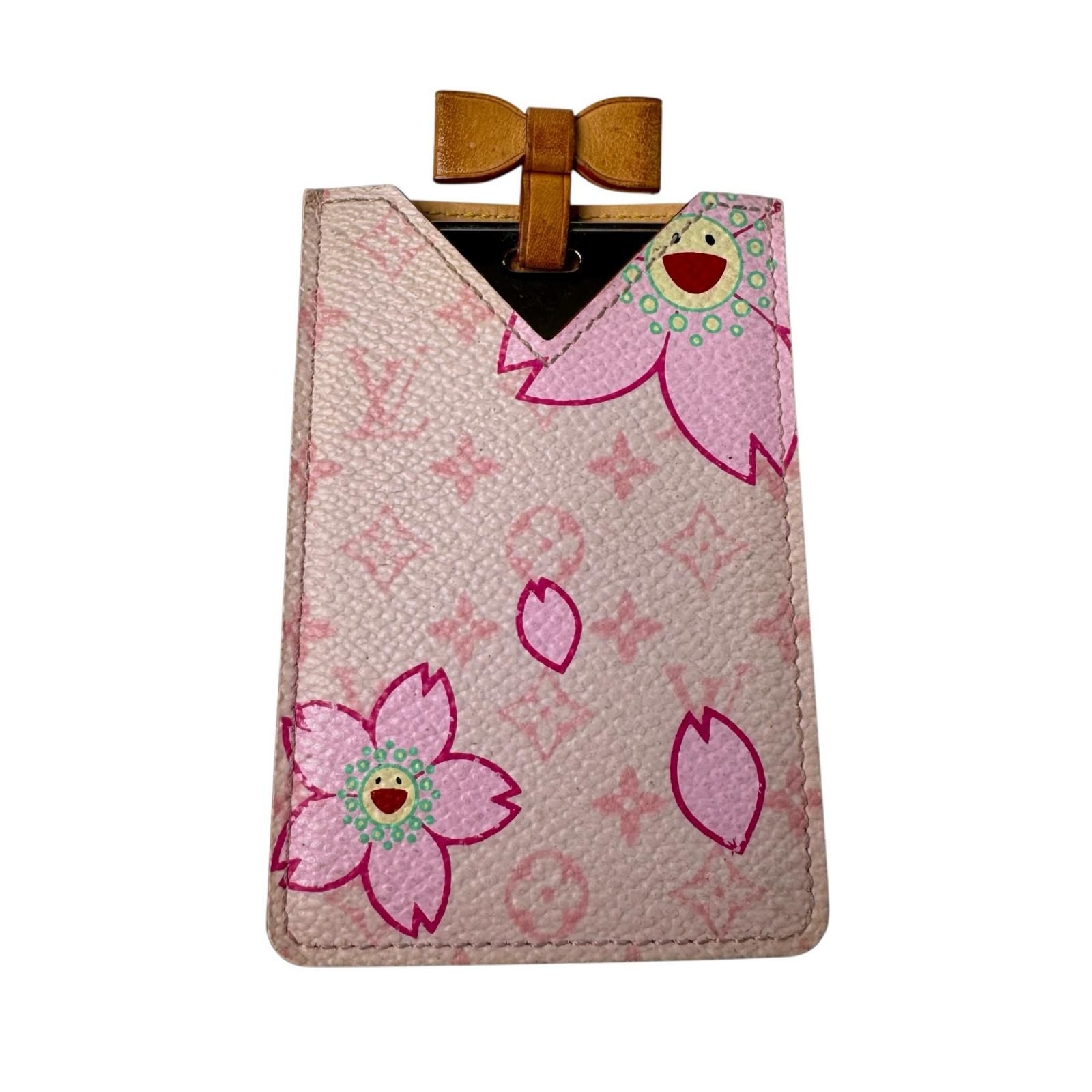Louis Vuitton Etui Milois Lumira Monogram Cherry Blossom Takashi Murakami — view 3