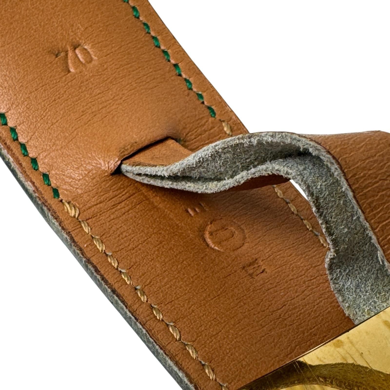 Hermes Horse Shoe Belt Horseshoe GD 70 Vintage — view 4