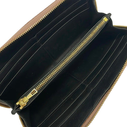 Loewe Wallet Pink Zip Around Leather — view 3