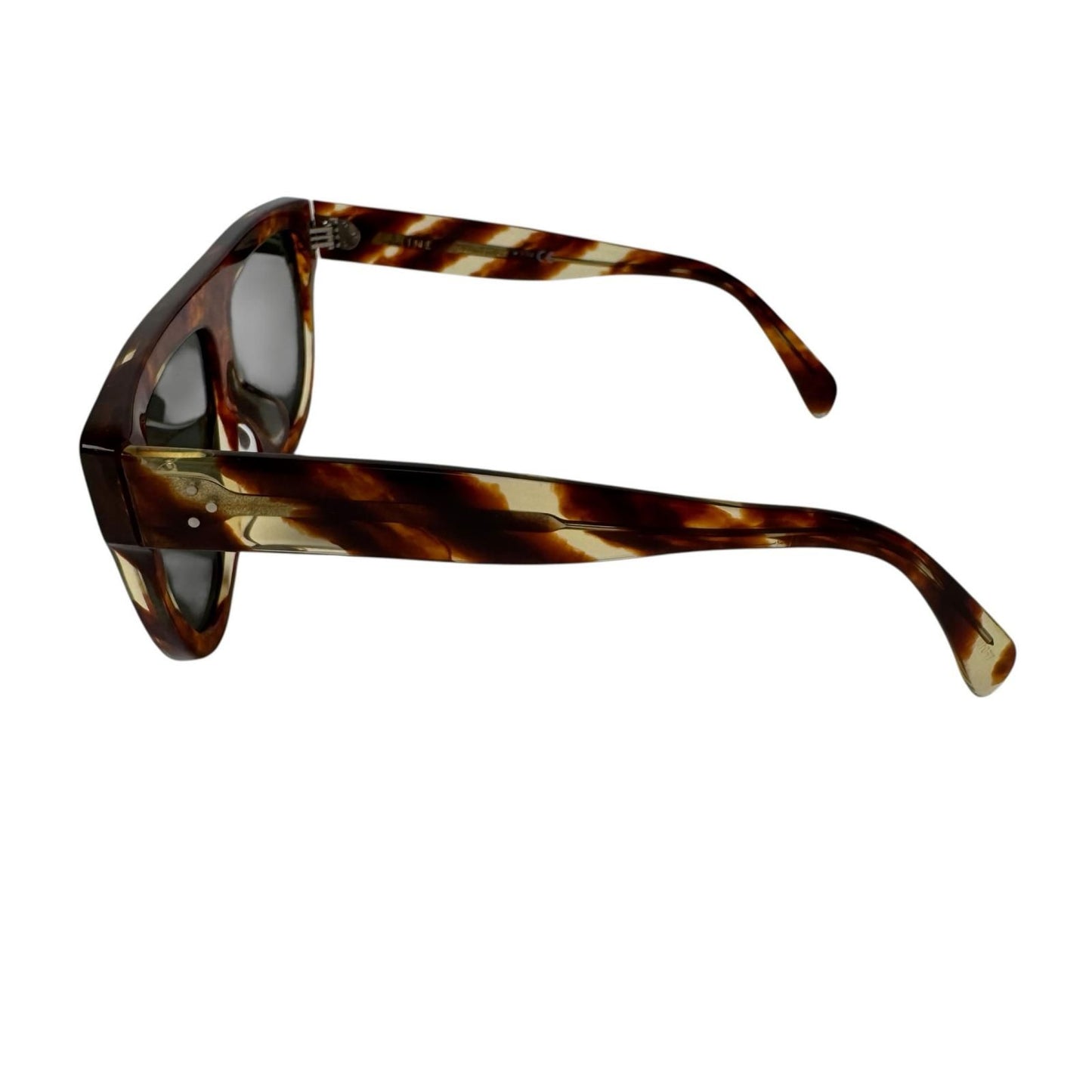Celine Tortoiseshell Sunglasses 150 No Degree Eyewear — view 3