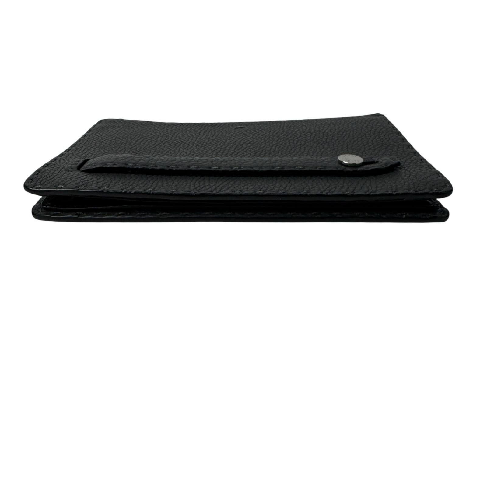 Fendi Selleria Clutch Dark Gray — view 5