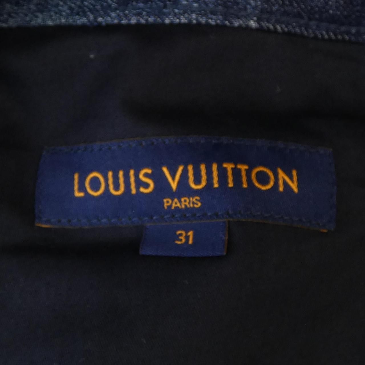 Louis Vuitton Salt Print Denim Pants Jeans — view 5