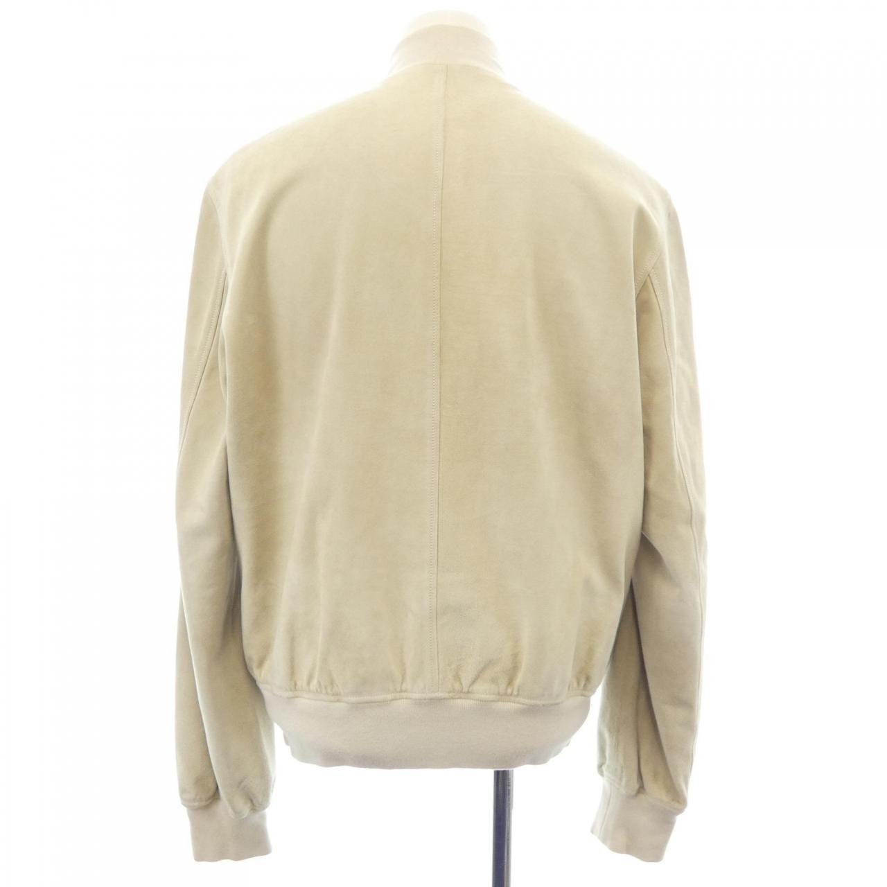 Hermes Vintage Leather Jacket — view 2