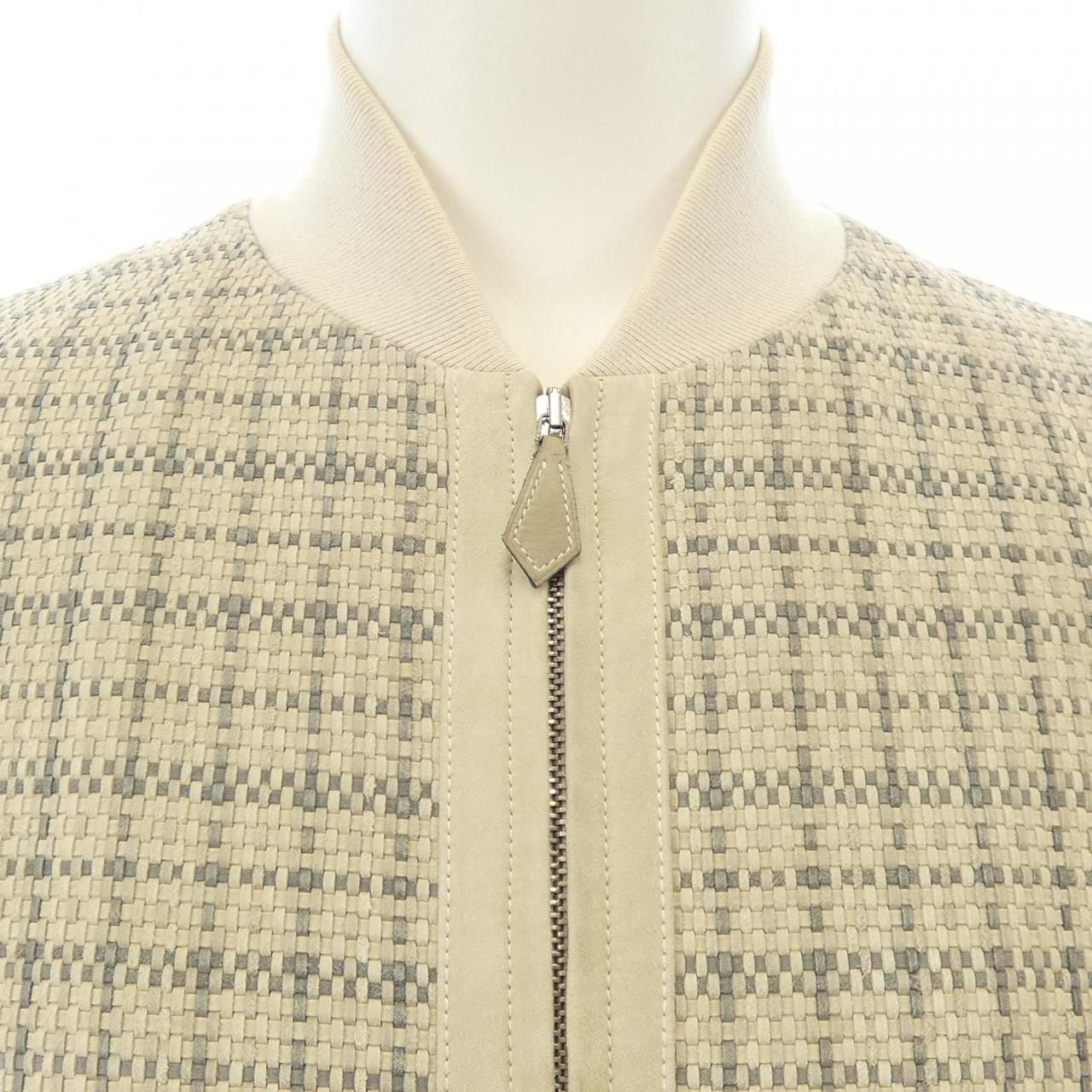 Hermes Vintage Leather Jacket — view 5