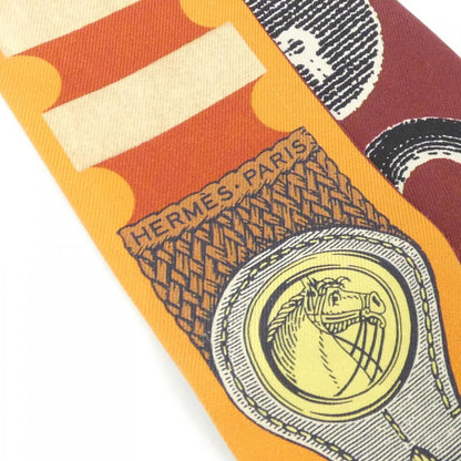 Hermes Inventaire Poetique de Brides a Bloc Twilly Scarf — view 3
