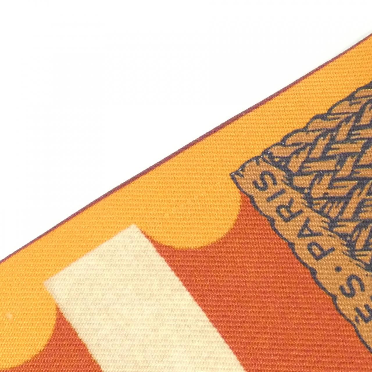 Hermes Inventaire Poetique de Brides a Bloc Twilly Scarf — view 4