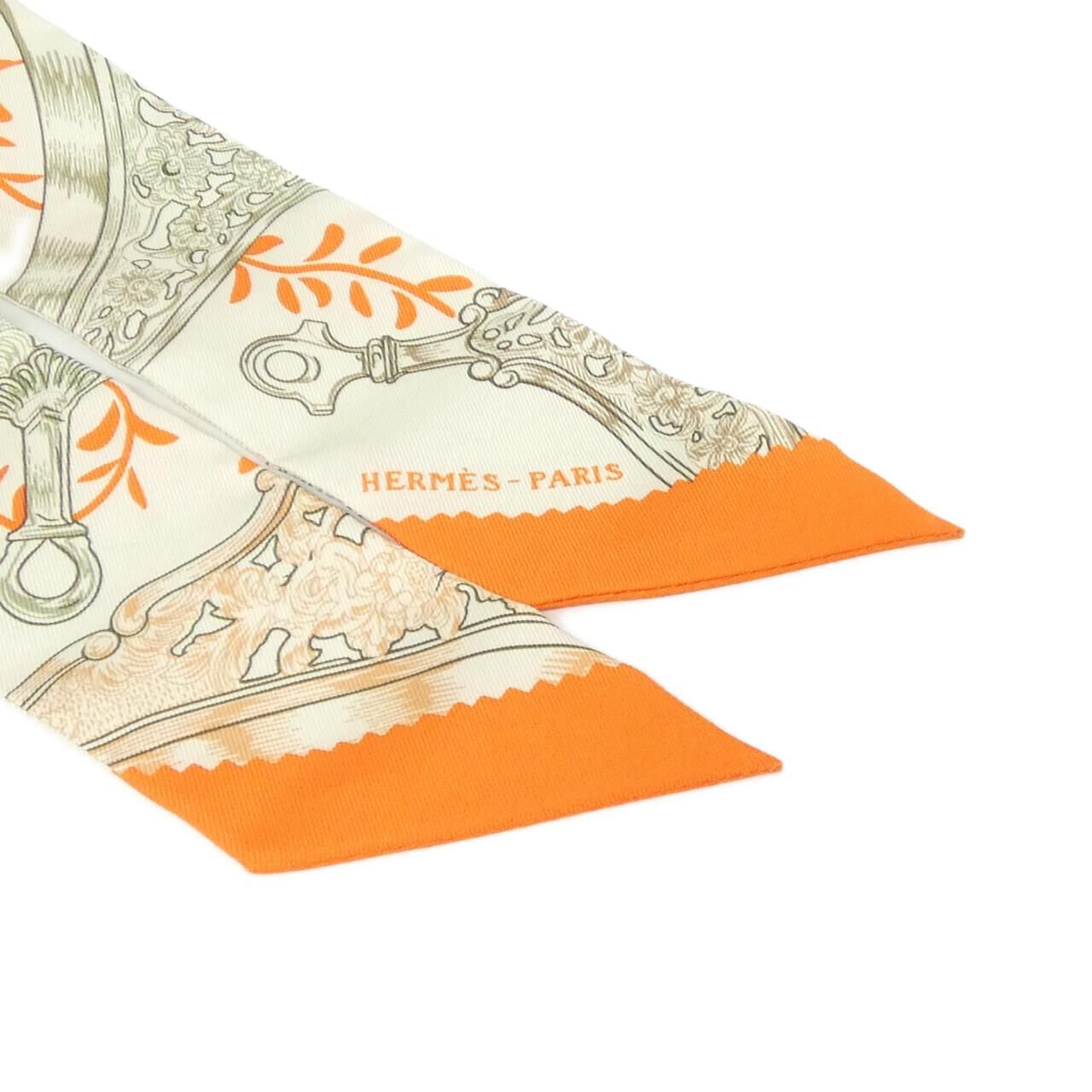 Hermes Etriers Remix Twilly Scarf — view 2