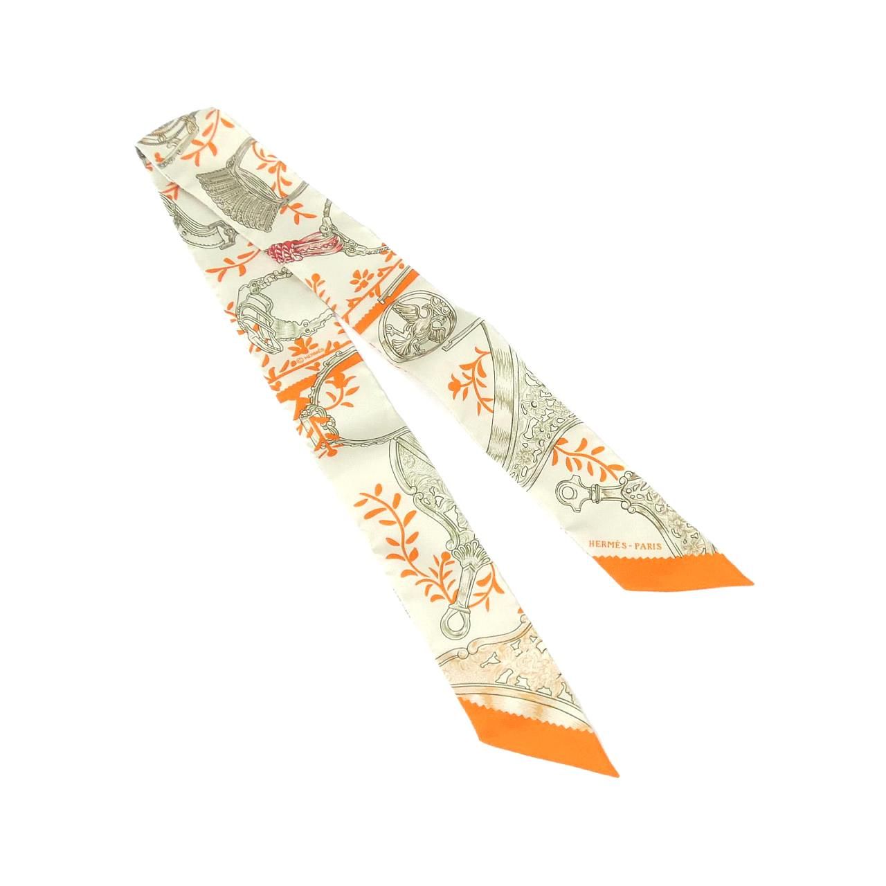 Hermes Etriers Remix Twilly Scarf
