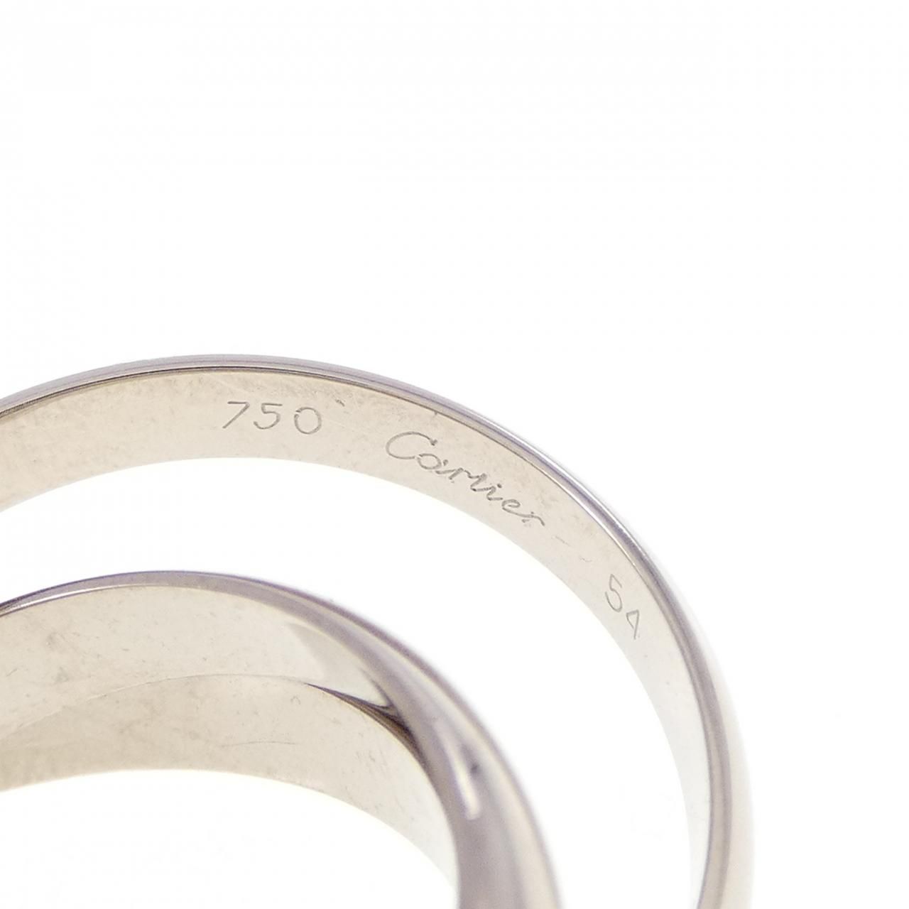 Cartier Trinity Ring White Gold — view 4