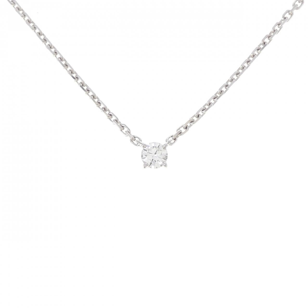 Cartier Diamond Necklace White Gold