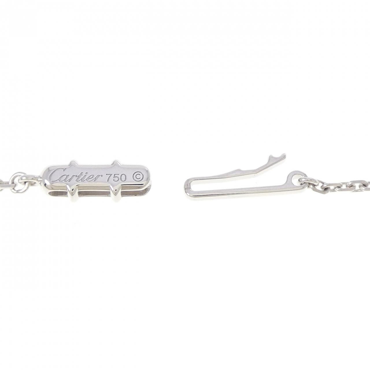Cartier Diamond Necklace White Gold — view 5