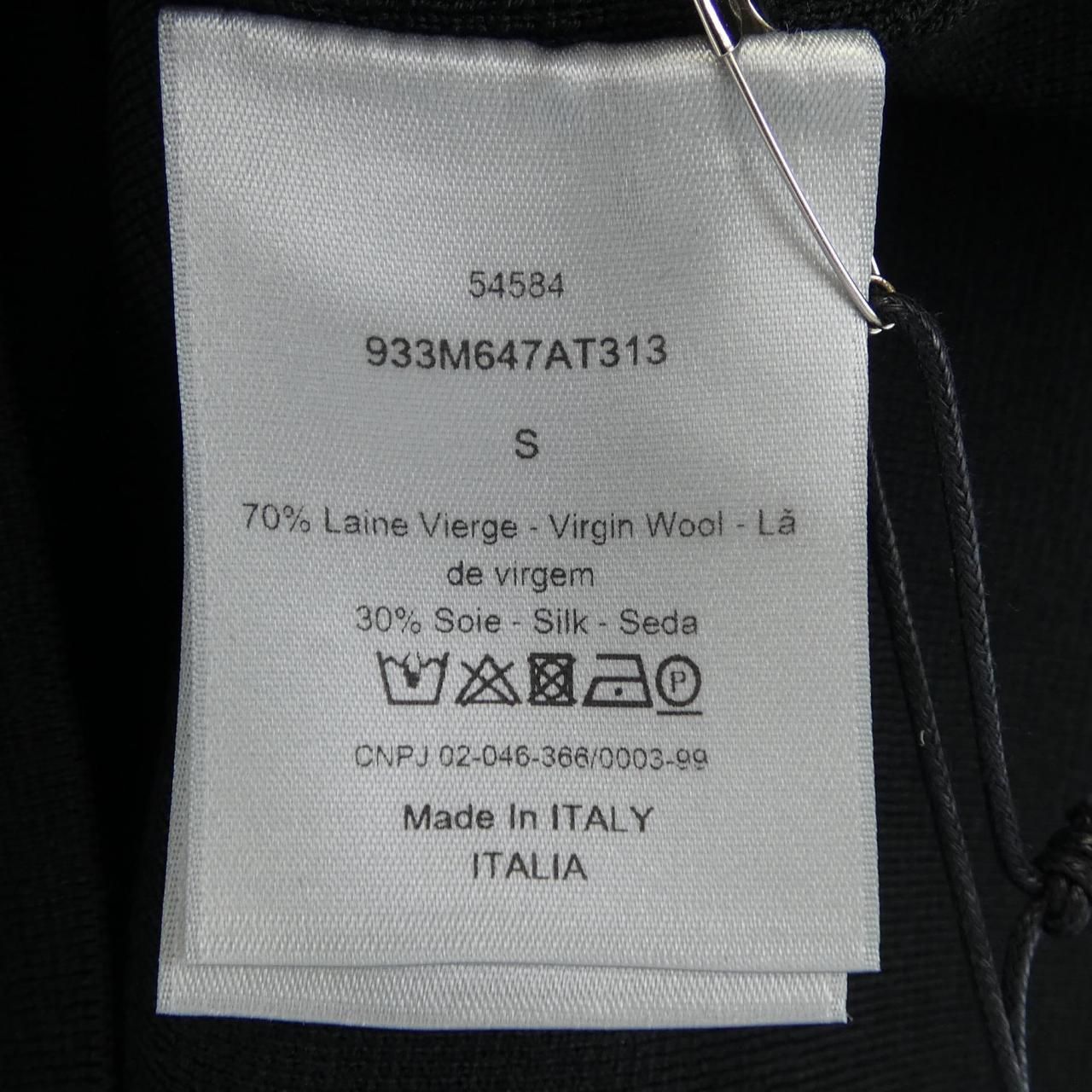 Dior Knit Sweater Black — view 3