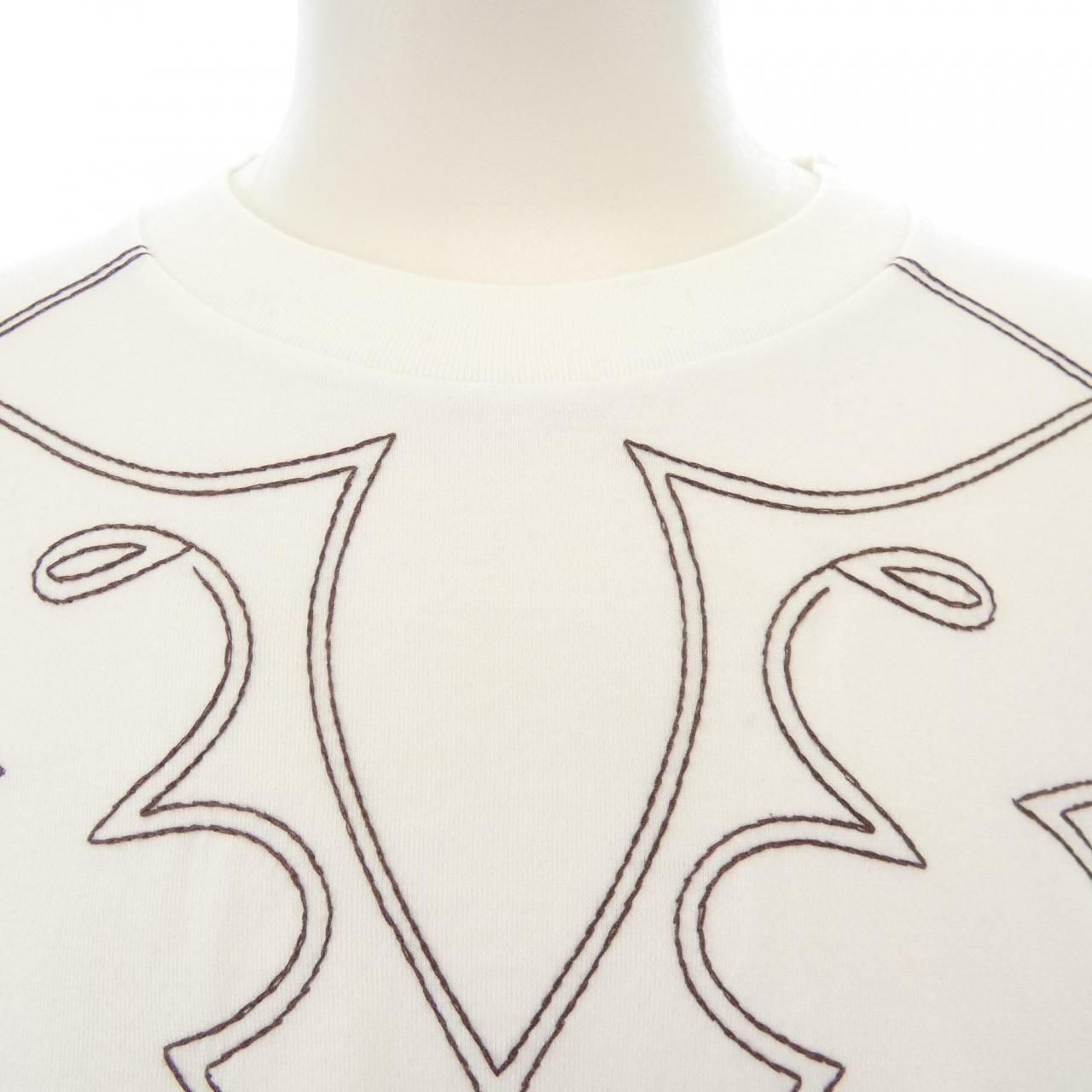 Louis Vuitton Embroidered Cotton T-Shirt — view 5