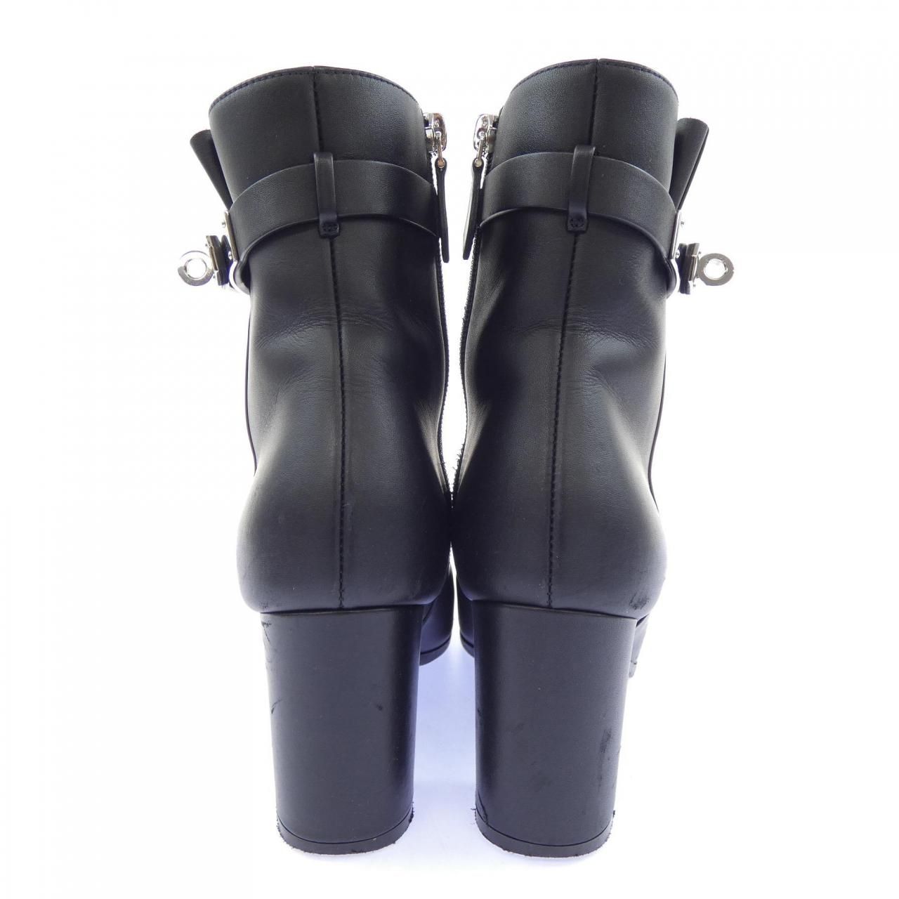 Hermes Saint Germain Kelly Buckle Boots — view 5