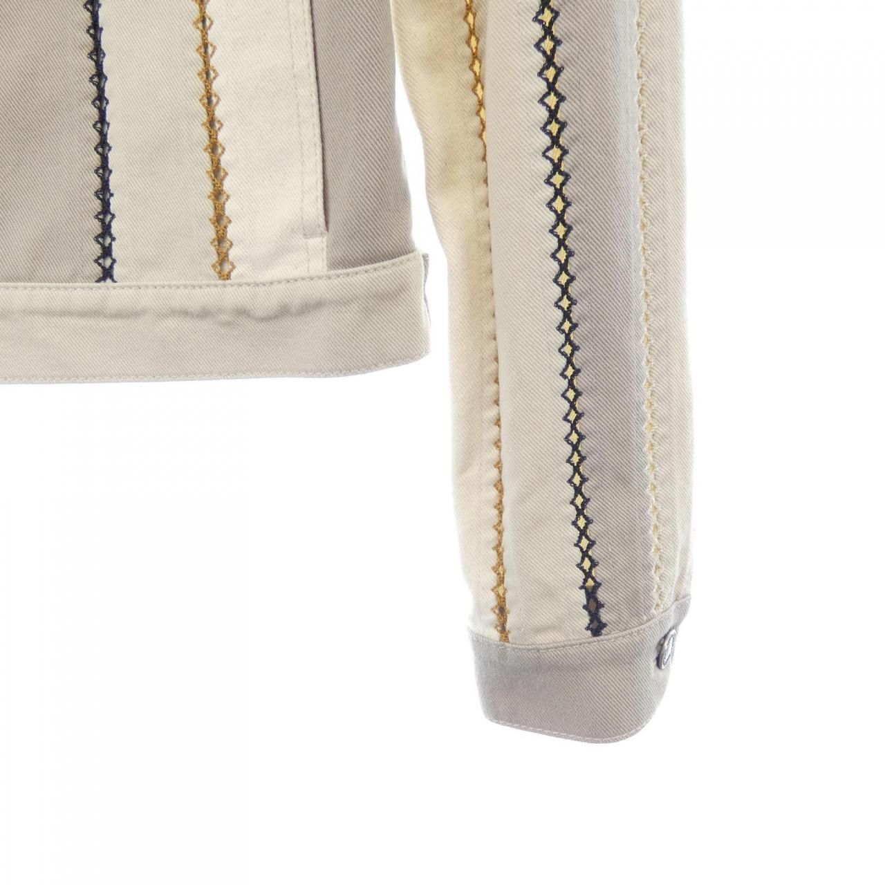 Dior Denim Jacket Beige — view 6