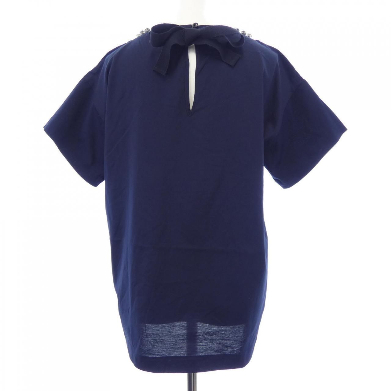 Moncler T-Shirt Navy — view 2