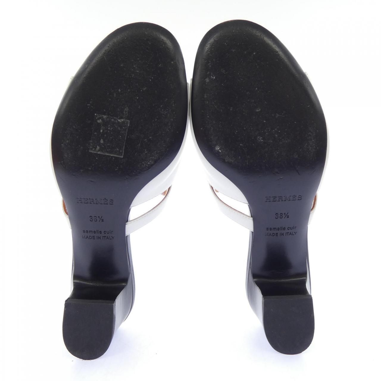Hermes Candy Kelly Buckle Sandals — view 4