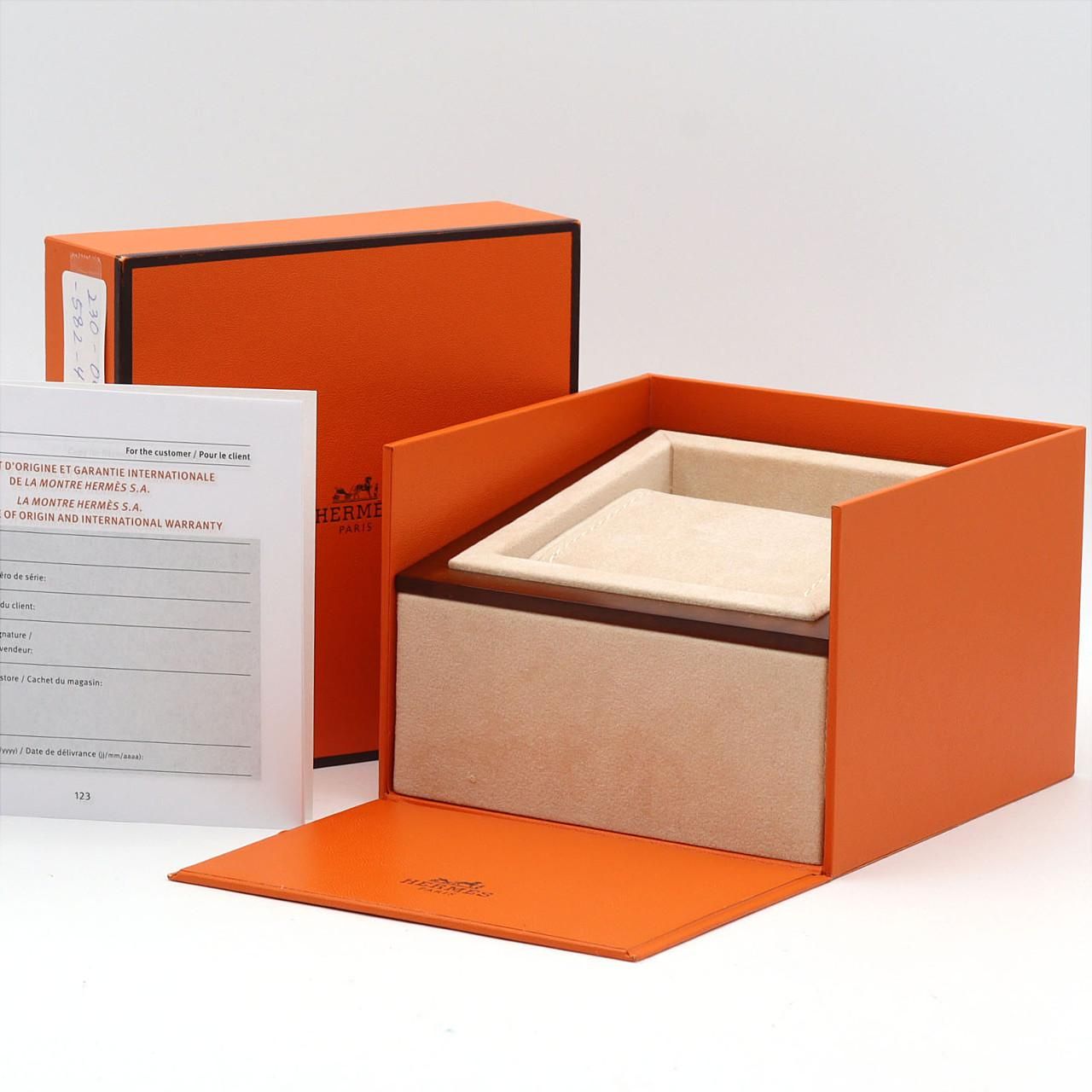 Hermes Watch Double Tour SS Quartz — view 8