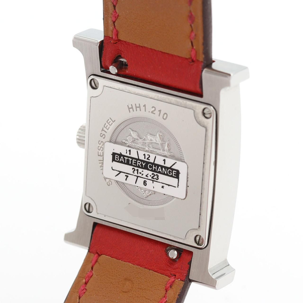 Hermes Watch Double Tour SS Quartz — view 6