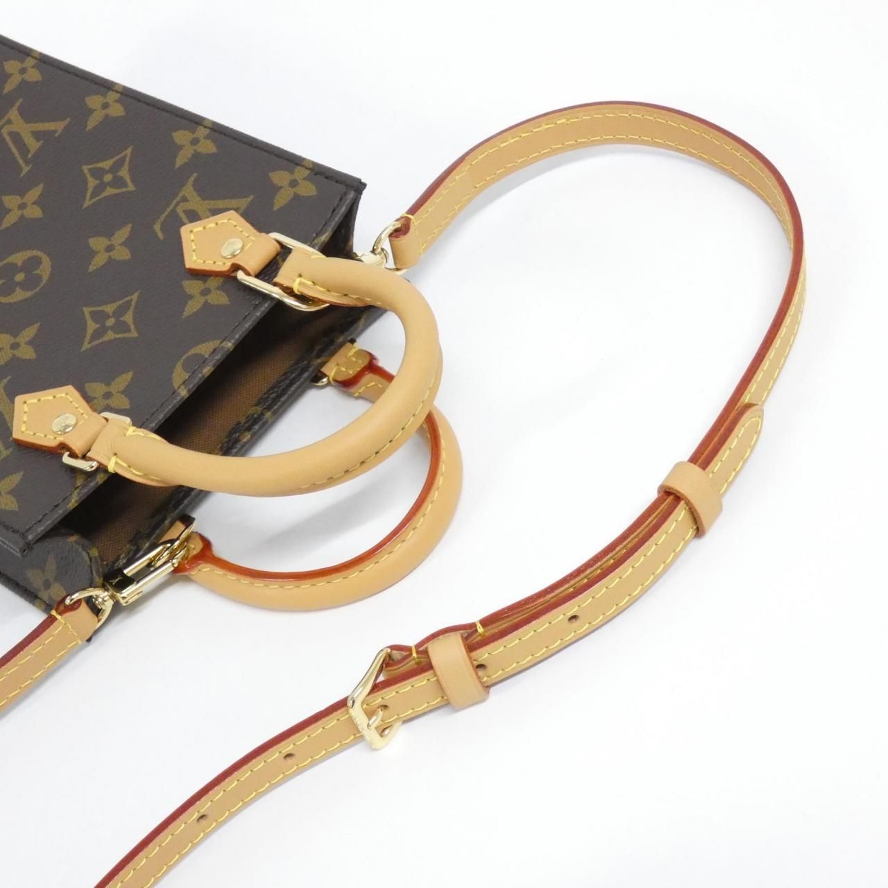 Louis Vuitton Monogram Petite Sac Plat — view 3