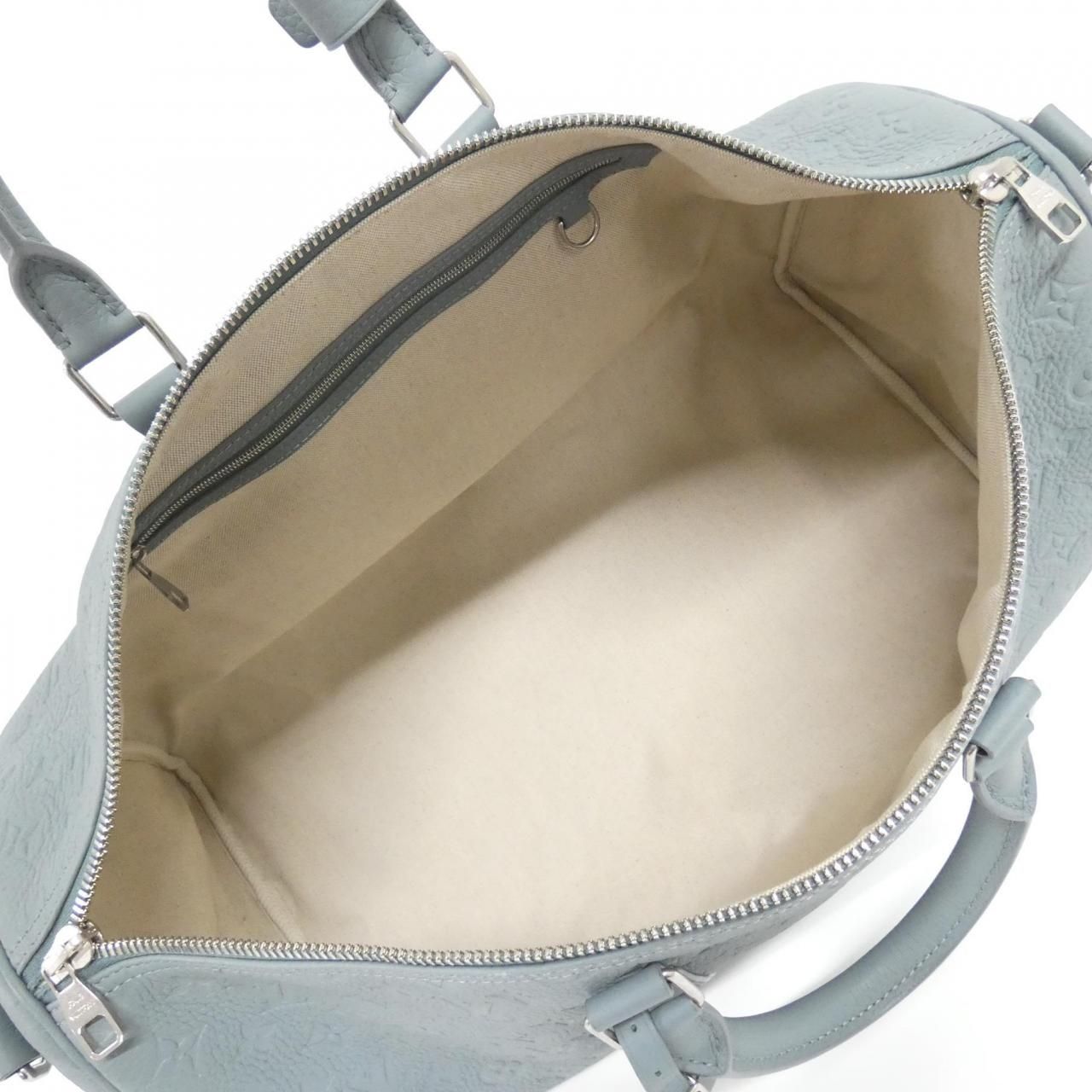 Louis Vuitton Taurillon Monogram Keepall Bandouliere 50 cm Boston — view 7