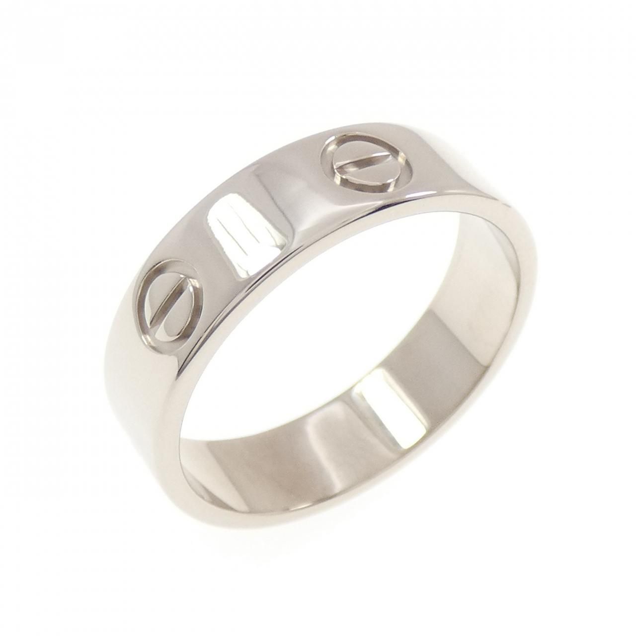Cartier Love Ring White Gold