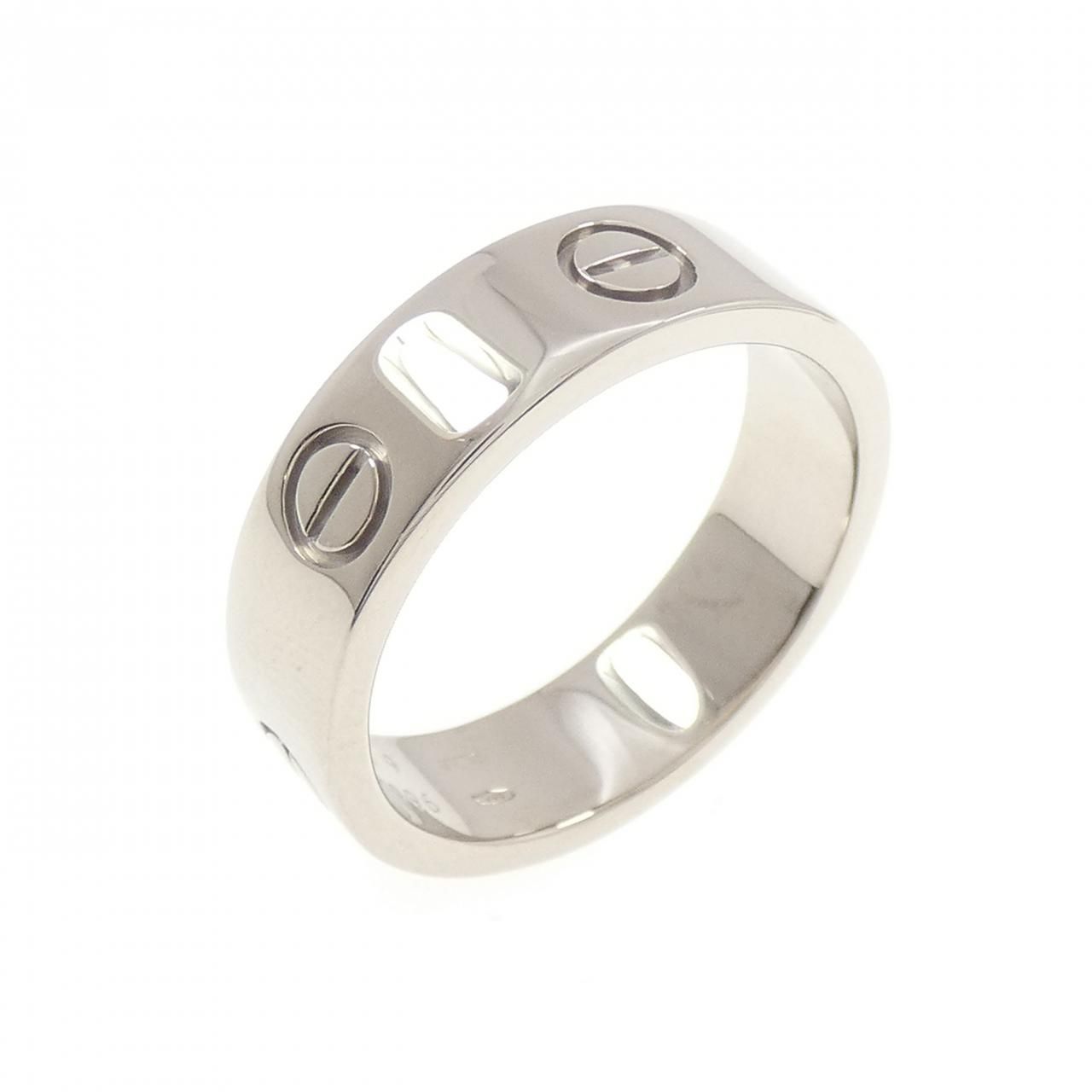 Cartier Love Ring White Gold