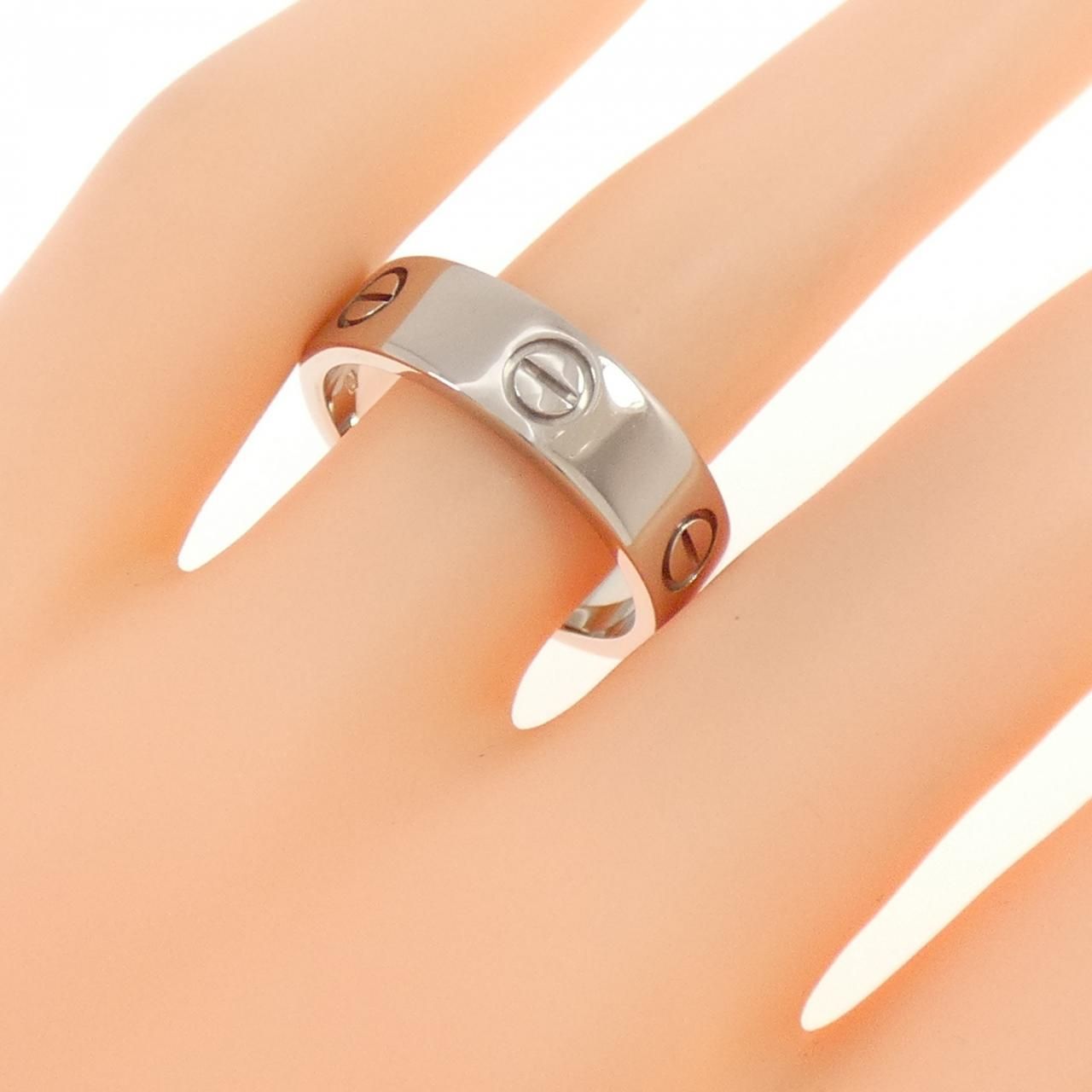 Cartier Love Ring White Gold — view 4