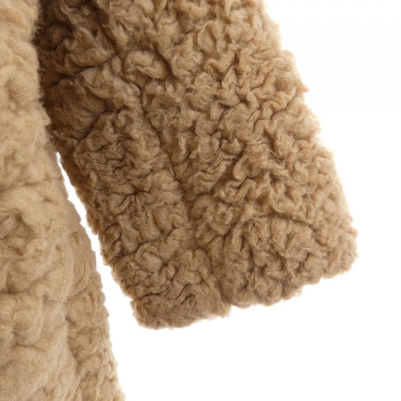 Hermes Wrap Coat Brown — view 6