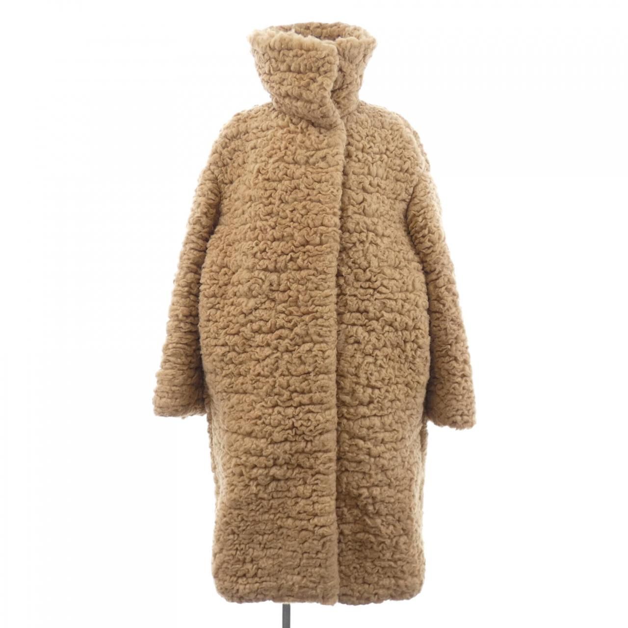 Hermes Wrap Coat Brown