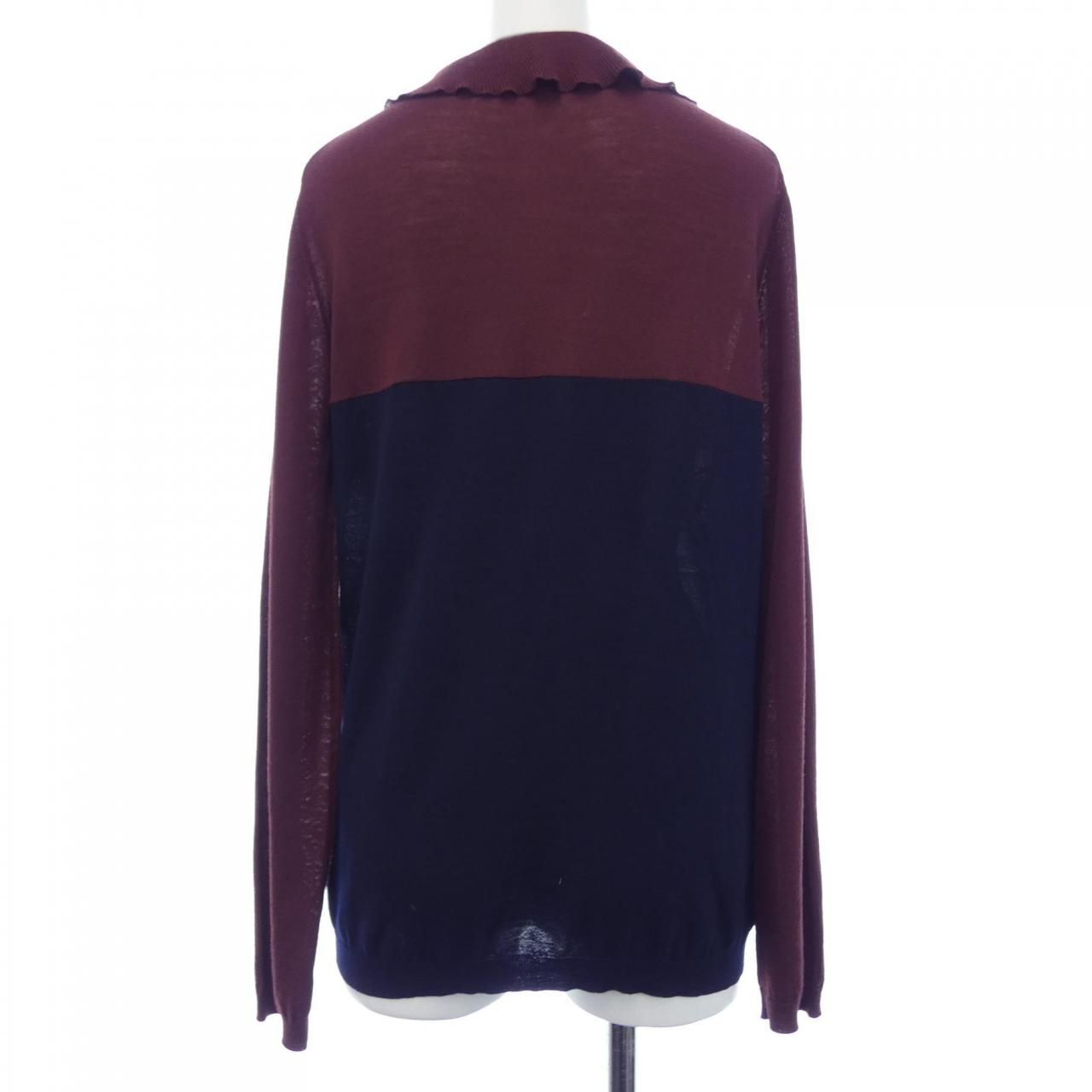 Prada Cardigan Navy — view 2