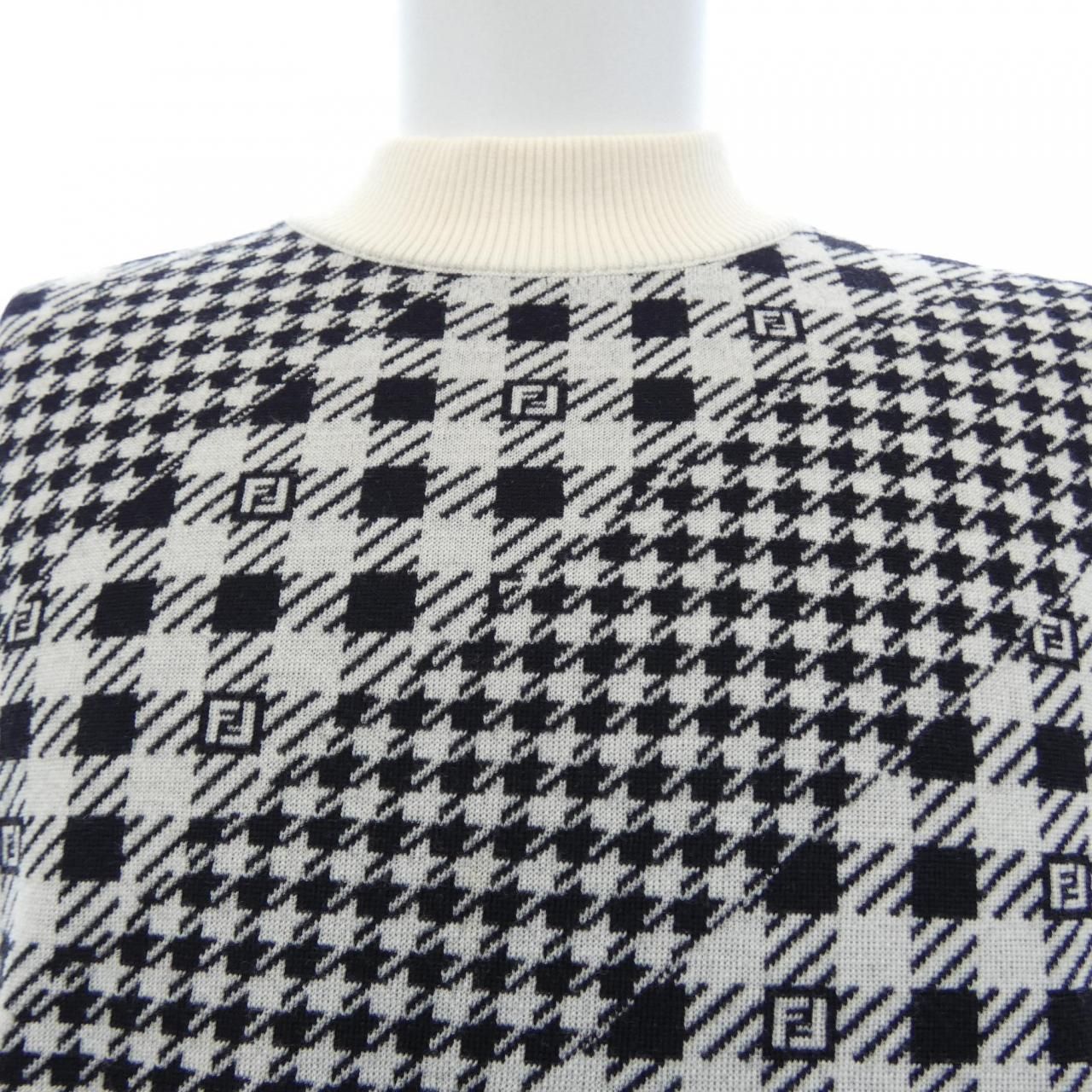 Fendi Knit Sweater White — view 5